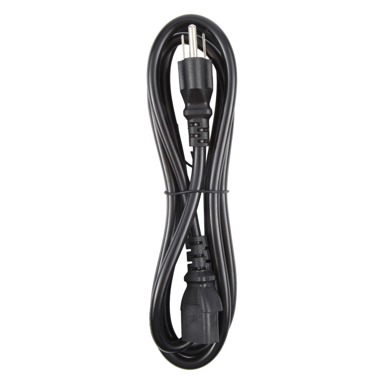 US Plug Computer PC Power Cord 3 Pin Cable, Length:5m(Black) - Power Cord by PMC TechLife | Online Shopping South Africa | PMC TechLife | Buy Now Pay Later Mobicred