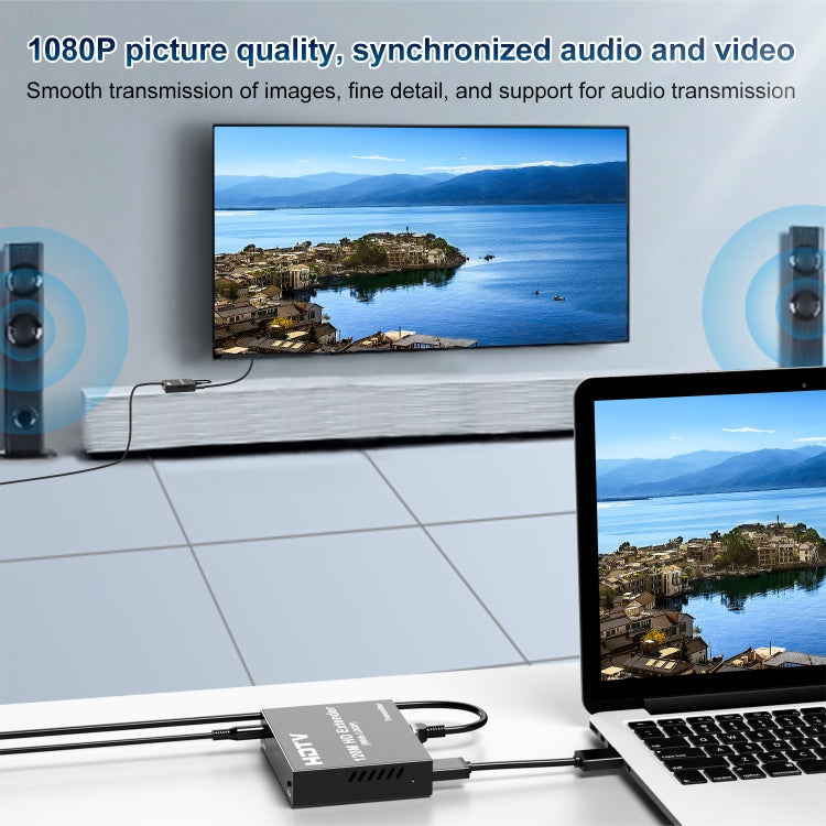 120m HDTV Network Extender(EU Plug) - Amplifier by PMC TechLife | Online Shopping South Africa | PMC TechLife | Buy Now Pay Later Mobicred