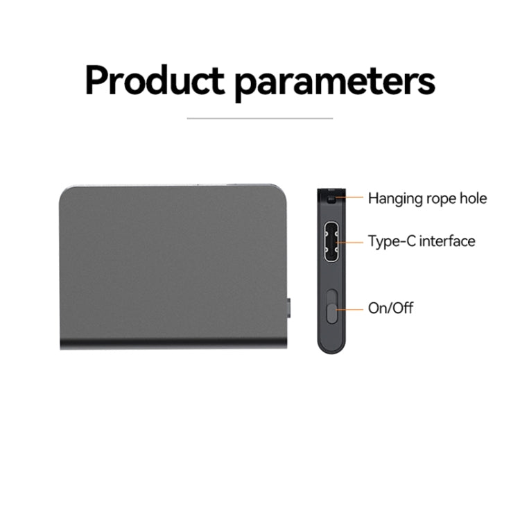 Q61A Ultra-thin HD Noise Reduction Voice Recording Pen Support APP Control, Memory:128GB(Black) - Recording Pen by PMC TechLife | Online Shopping South Africa | PMC TechLife | Buy Now Pay Later Mobicred