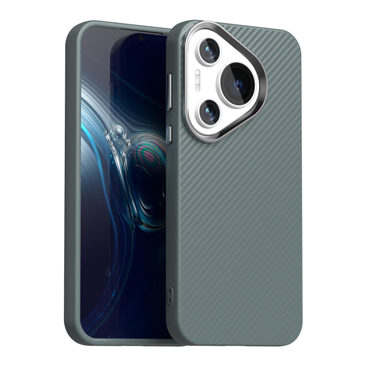 For Huawei Pura 70 Carbon Fiber Series IMD Phone Case(Grey) - Huawei Cases by PMC Jewellery | Online Shopping South Africa | PMC Jewellery | Buy Now Pay Later Mobicred