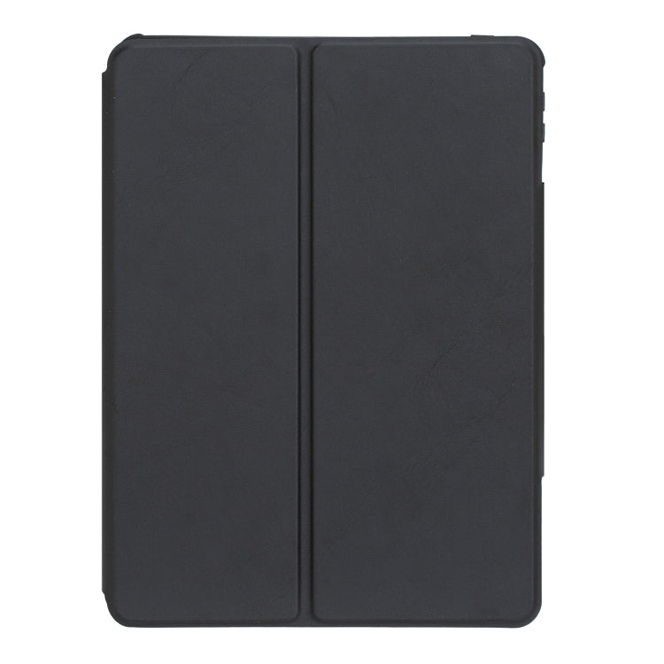 For iPad Pro 11 2024 L13-AS 360 Rotation Acrylic Transparent Bluetooth Keyboard Leather Case With Touch Control / Backlight(Black) - For iPad Pro by PMC Jewellery | Online Shopping South Africa | PMC Jewellery | Buy Now Pay Later Mobicred