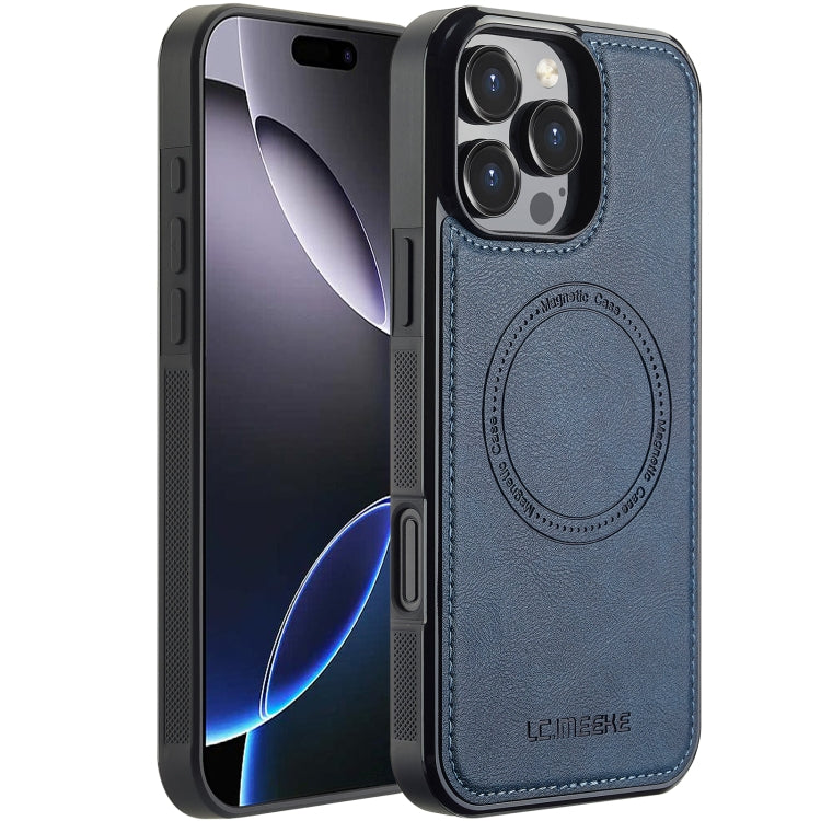 For iPhone 16 Pro Max LC.IMEEKE Magsafe Phone Case(Blue) - free shipping - PMC Jewellery - Order now!