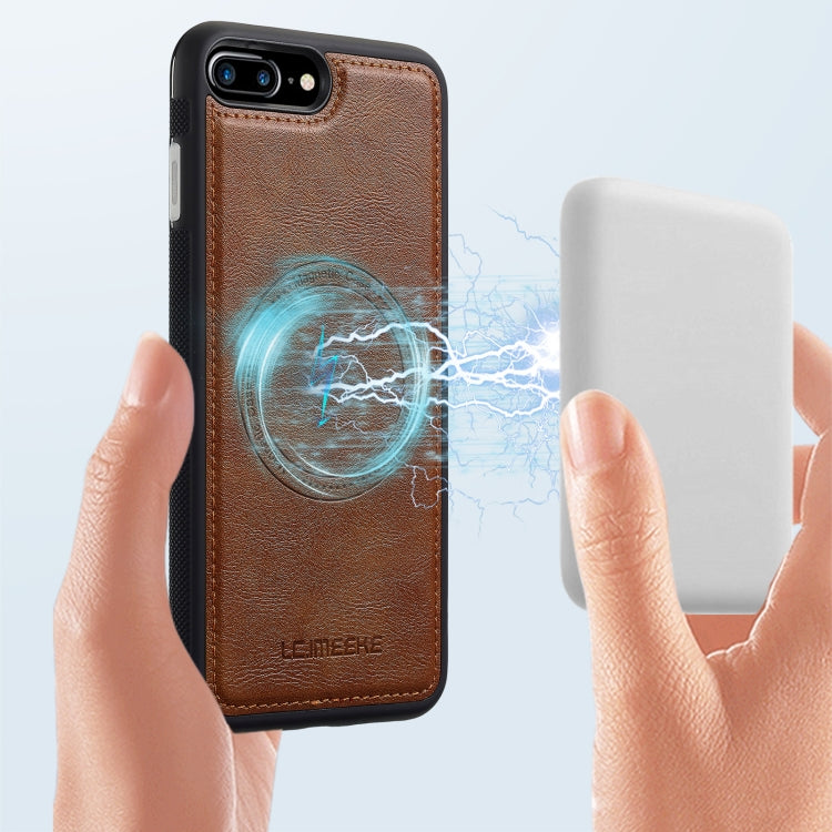 For iPhone 16e LC.IMEEKE Magsafe Phone Case(Brown) - free shipping - PMC TechLife - Order now!