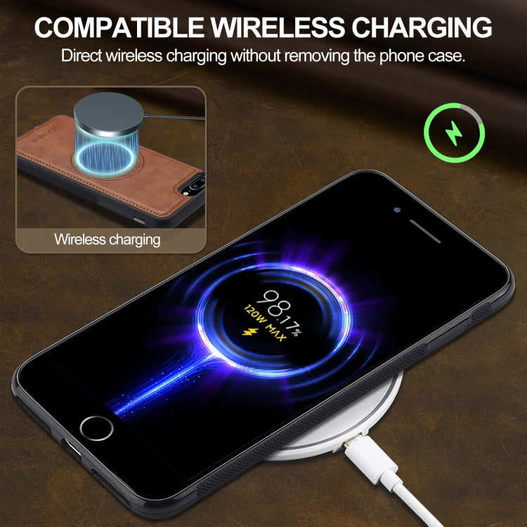 For iPhone 16e LC.IMEEKE Magsafe Phone Case(Brown) - free shipping - PMC TechLife - Order now!