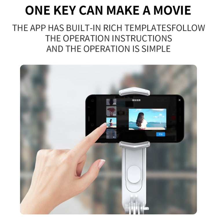 FUNSNAP Capture Q3 Single Axis Handheld Gimbal Phone Live Stabilizer(White) - free shipping - PMC TechLife - Order now!
