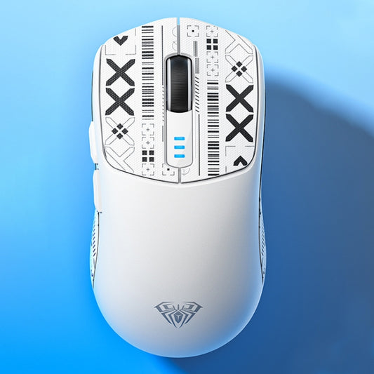 AULA SC580 10000DPI Wired/2.4G/Bluetooth Three Model Gaming Wireless Mouse(White) - Wireless Mice by AULA | Online Shopping South Africa | PMC Jewellery | Buy Now Pay Later Mobicred