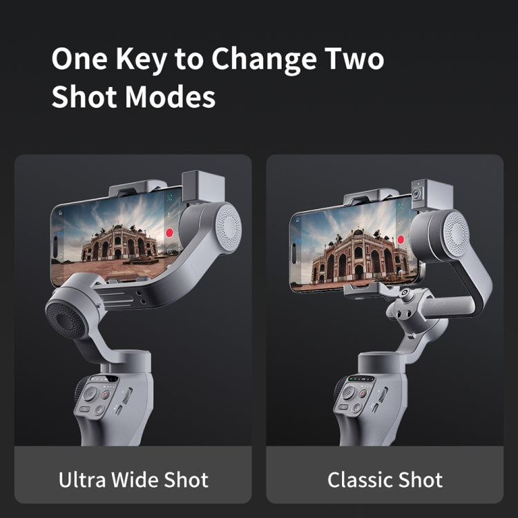 FUNSNAP Capture 5 Professional 3-Axis Handheld Gimbal Phone Live Stabilizer, Basic Version(Grey) - free shipping - PMC TechLife - Order now!