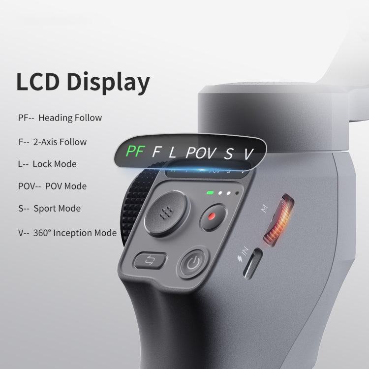 FUNSNAP Capture 5 Professional 3-Axis Handheld Gimbal Phone Live Stabilizer, Basic Version(Grey) - free shipping - PMC TechLife - Order now!