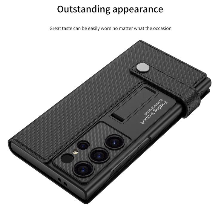 For Samsung Galaxy S25 Ultra 5G GKK Flip Wallet Leather Phone Case, Without Pen(Grey) - free shipping - PMC Jewellery - Order now!