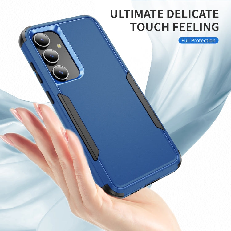 For Samsung Galaxy S25+ 5G TPU + PC Shockproof Protective Phone Case(Royal Blue + Black) - Galaxy S25+ 5G Cases by PMC TechLife | Online Shopping South Africa | PMC TechLife | Buy Now Pay Later Mobicred