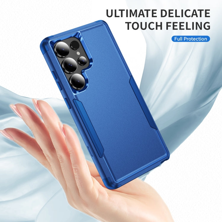 For Samsung Galaxy S25 Ultra 5G TPU + PC Shockproof Protective Phone Case(Royal Blue) - free shipping - PMC Jewellery - Order now!