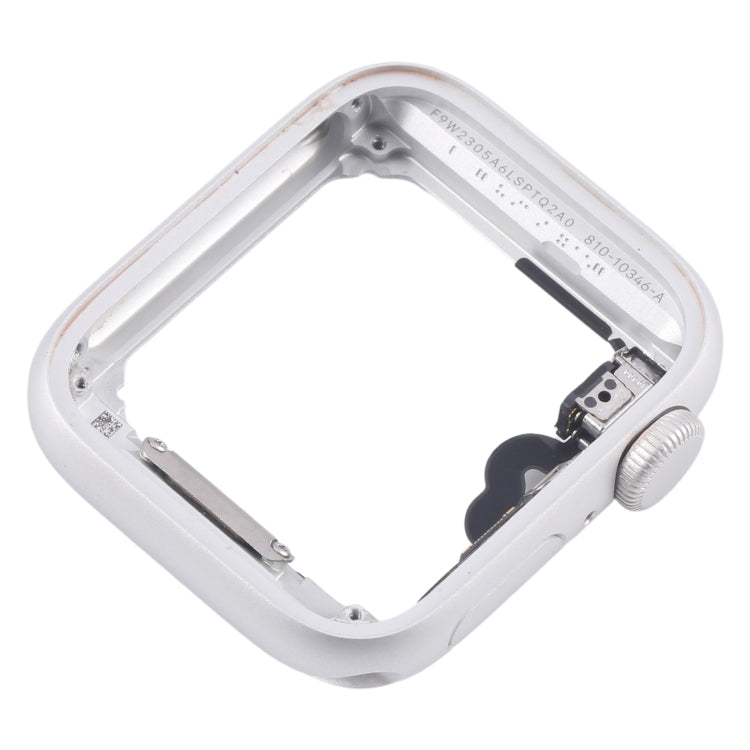 For Apple Watch Series 4 40MM LTE Aluminium Alloy Middle Frame Bezel Plate with Crown Spin Axis Flex Cable(Silver) - Middle Frame by PMC TechLife | Online Shopping South Africa | PMC TechLife | Buy Now Pay Later Mobicred