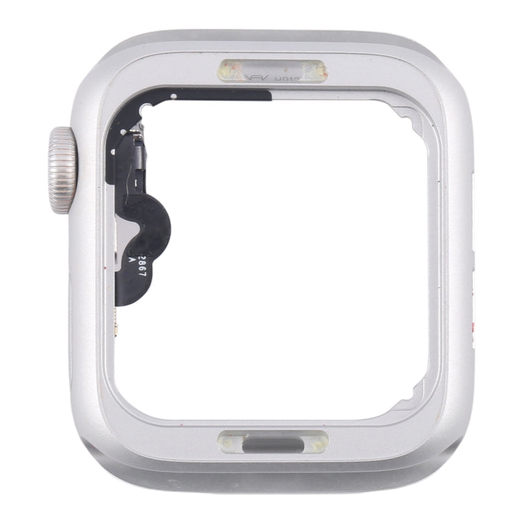 For Apple Watch SE 2020 40MM LTE Aluminium Alloy Middle Frame Bezel Plate with Crown Spin Axis Flex Cable(Silver) - Middle Frame by PMC TechLife | Online Shopping South Africa | PMC TechLife | Buy Now Pay Later Mobicred