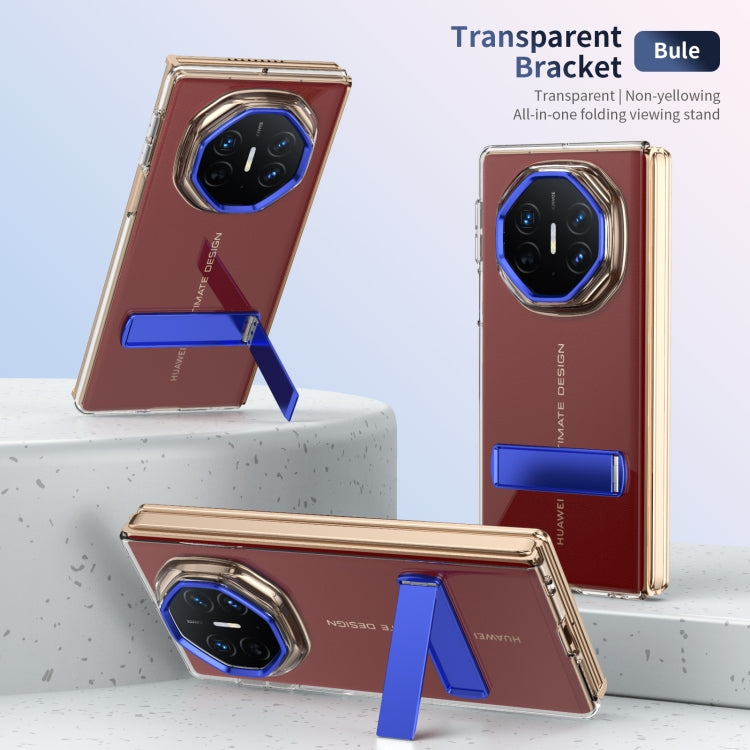 For Huawei Mate XT Ultimate Ice-Cold Holder PC Hybrid TPU Phone Case(Blue) - free shipping - PMC TechLife - Order now!