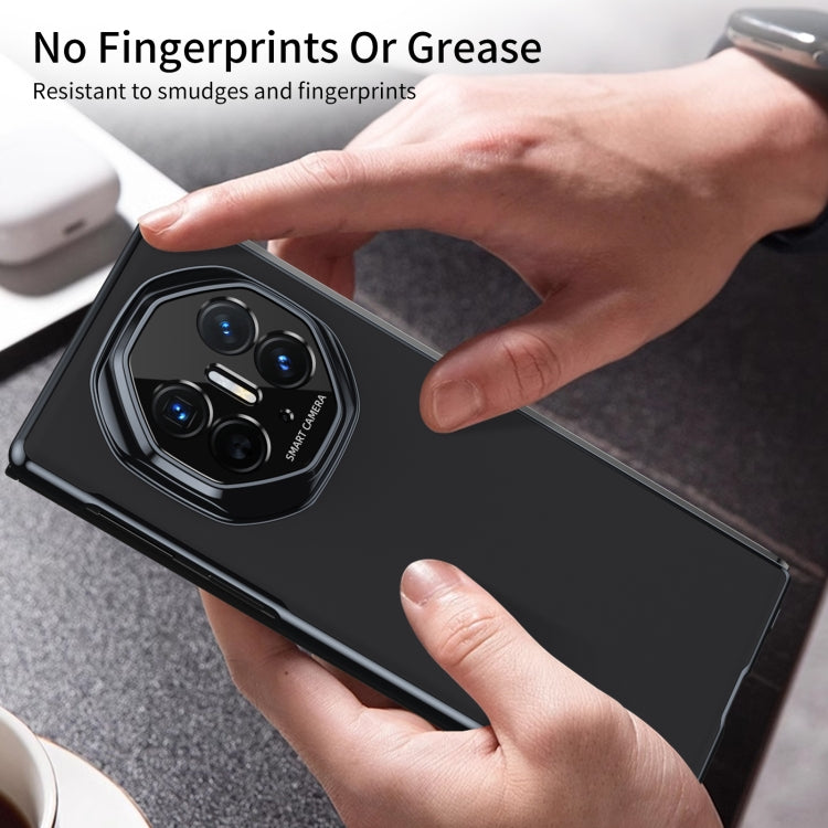 For Huawei Mate XT Ultimate Design Integrated AG Frosted Vacuum Plating Phone Case(Black) - Huawei Cases by PMC TechLife | Online Shopping South Africa | PMC TechLife | Buy Now Pay Later Mobicred