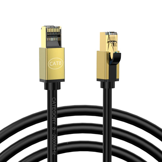 10m Home Fiber Bandwidth 10 Gigabit CAT8 Network Cable(Gold) - Lan Cable and Tools by PMC Jewellery | Online Shopping South Africa | PMC Jewellery | Buy Now Pay Later Mobicred