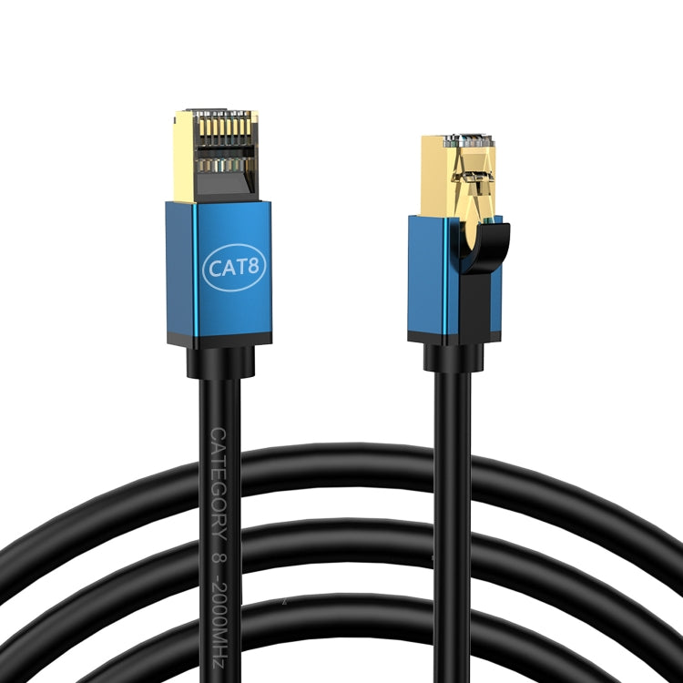 15m Home Fiber Bandwidth 10 Gigabit CAT8 Network Cable(Blue) - Lan Cable and Tools by PMC TechLife | Online Shopping South Africa | PMC TechLife | Buy Now Pay Later Mobicred