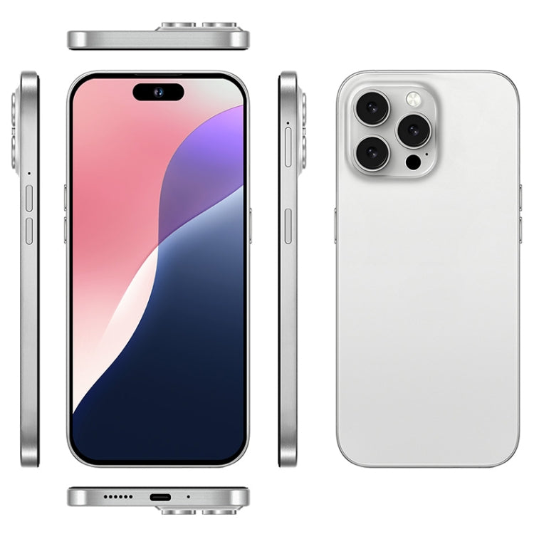 U218 / i16 Pro Max, 1GB+16GB, 6.6 inch Android 8.1 MTK6580A Quad Core, OTG, Network: 3G, Dual SIM, Plug:EU Plug(White) - free shipping - PMc TechLife - Order now!