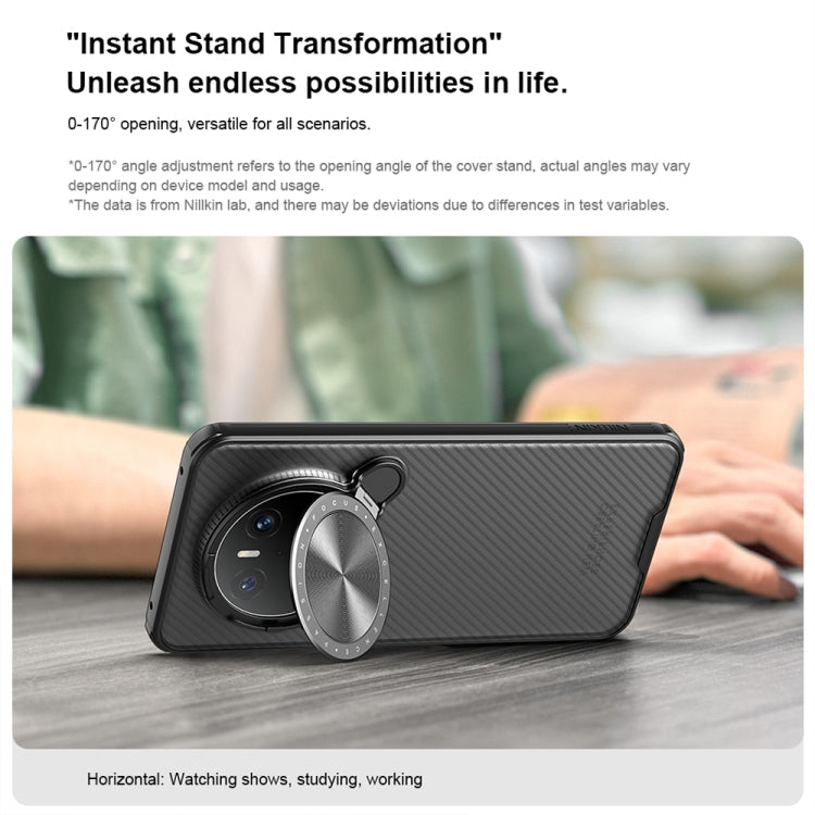 For Huawei Mate 70 NILLKIN CamShield Prop Translucent PC Phone Case(Black) - free shipping - PMC TechLife - Order now!