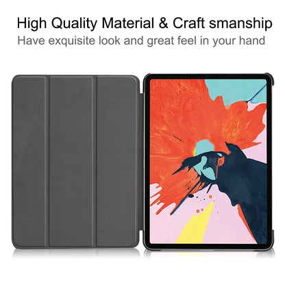 For iPad Air 11 2024 / 2022 / 2020 10.9 Colored Drawing Horizontal Flip Leather Case with Three-folding Holder & Sleep / Wake-up Function(Magic Cube) - iPad Air (2022) / (2020) 10.9 Cases by PMC Jewellery | Online Shopping South Africa | PMC Jewellery | Buy Now Pay Later Mobicred