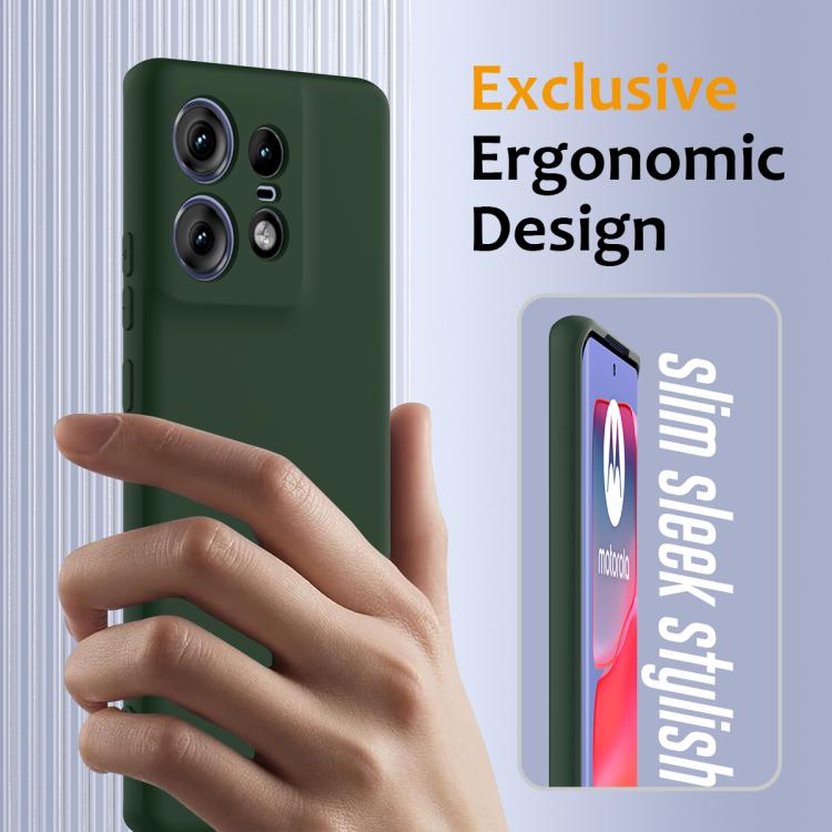 For Motorola Edge 50 Pro Shockproof Silicone Magsafe Phone Case(Dark Green) - free shipping - PMC TechLife - Order now!