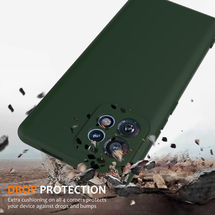 For Motorola Edge 40 Pro 5G Shockproof Silicone Magsafe Phone Case(Dark Green) - free shipping - PMC TechLife - Order now!