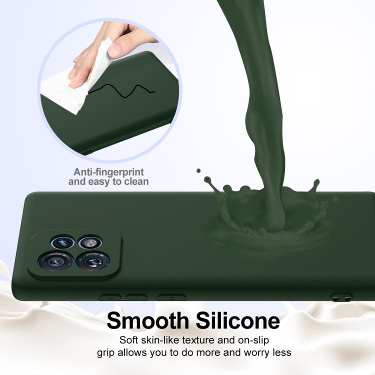 For Motorola Edge+ 2023 Shockproof Silicone Magsafe Phone Case(Dark Green) - free shipping - PMC TechLife - Order now!