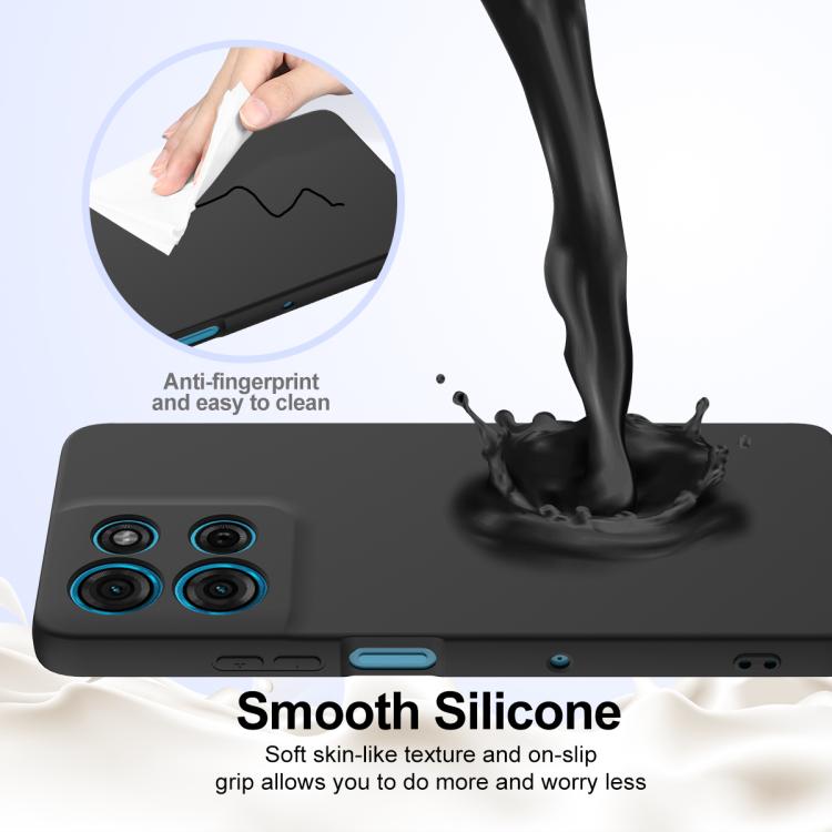 For Motorola Moto G75 5G Shockproof Silicone Magsafe Phone Case(Black) - free shipping - PMC TechLife - Order now!