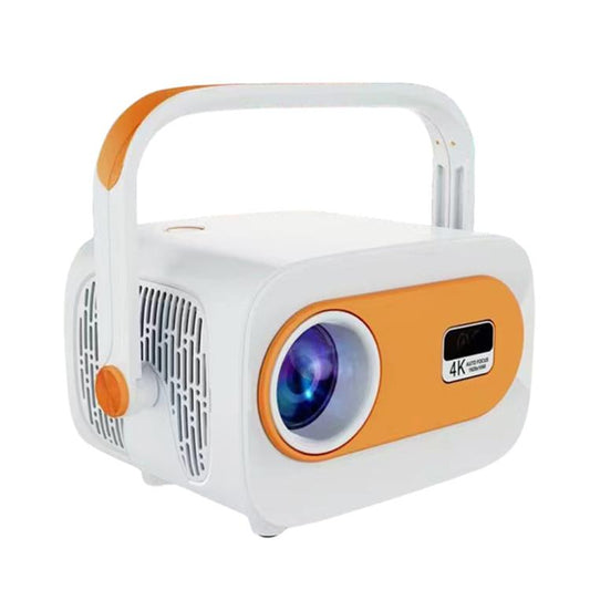 JY325 1280 x 720P 200ANSI Amlogic H713 CPU Android 11.0 Portable Projector, EU Plug(White) - LED Projector by PMC Jewellery | Online Shopping South Africa | PMC Jewellery | Buy Now Pay Later Mobicred