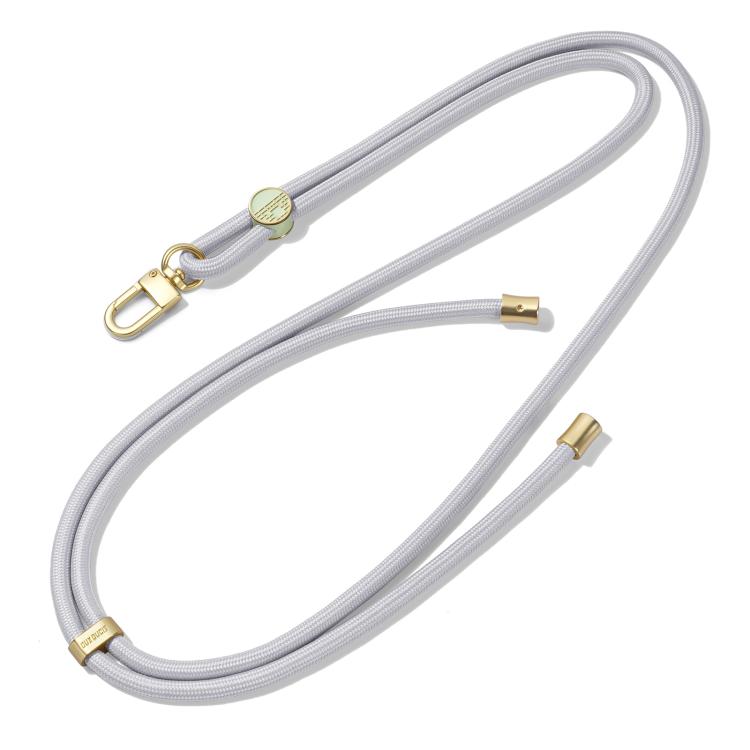 DUX DUCIS Garden Series Tile Pattern Adjustable Crossbody Phone Lanyard(Grey) - Lanyards & Wrist Straps by DUX DUCIS | Online Shopping South Africa | PMc TechLife | Buy Now Pay Later Mobicred