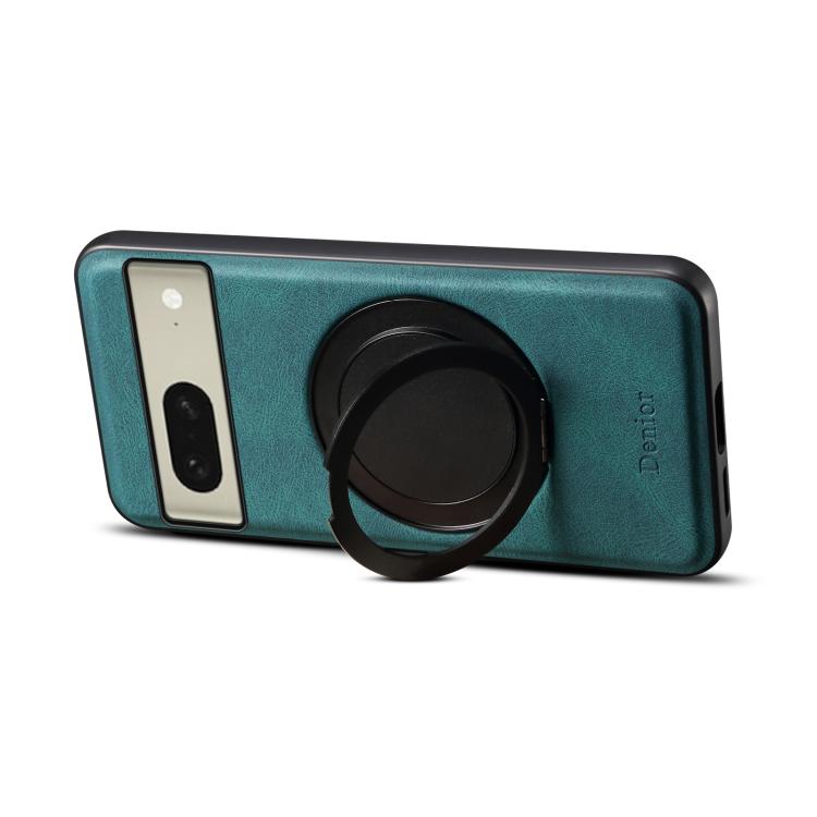 For Google Pixel 8 Denior A14 Skin Feel Rotating Holder MagSafe Phone Case(Blue) - free shipping - PMC TechLife - Order now!