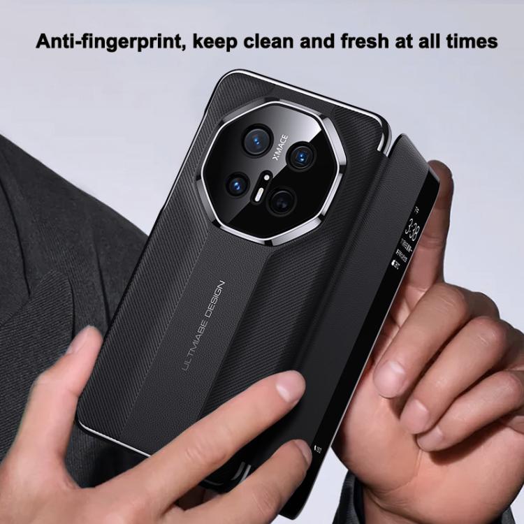 For Huawei Mate 60 Smart View Window Imitation Ultimate Design Phone Case(White) - free shipping - PMC TechLife - Order now!