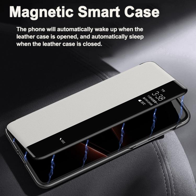 For Huawei Mate 70 Pro / 70 Pro+ Smart View Window Imitation Ultimate Design Phone Case(Black) - Huawei Cases by PMC TechLife | Online Shopping South Africa | PMC TechLife | Buy Now Pay Later Mobicred