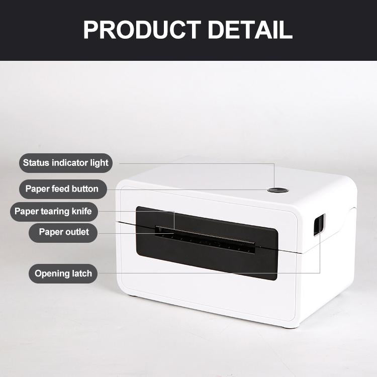 HPRT N31 Computer Version Express Electronic Waybill Printer, Plug:UK Plug(White) - Printer by PMC TechLife | Online Shopping South Africa | PMC TechLife | Buy Now Pay Later Mobicred