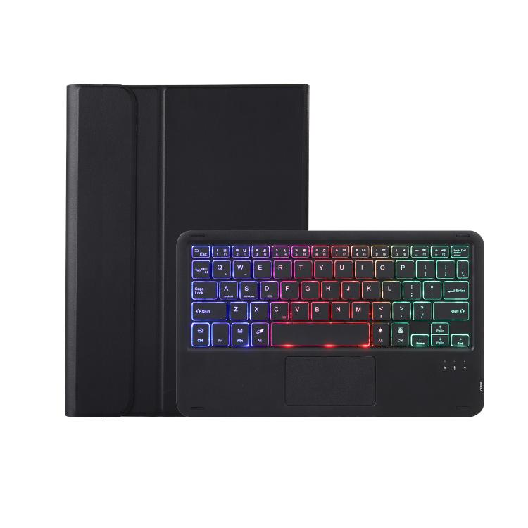 For Honor Pad V9 AH27-AS Ultra-thin Detachable Backlight Bluetooth Keyboard Leather Tablet Case with Touchpad(Black) - Huawei Keyboard by PMC TechLife | Online Shopping South Africa | PMC TechLife | Buy Now Pay Later Mobicred