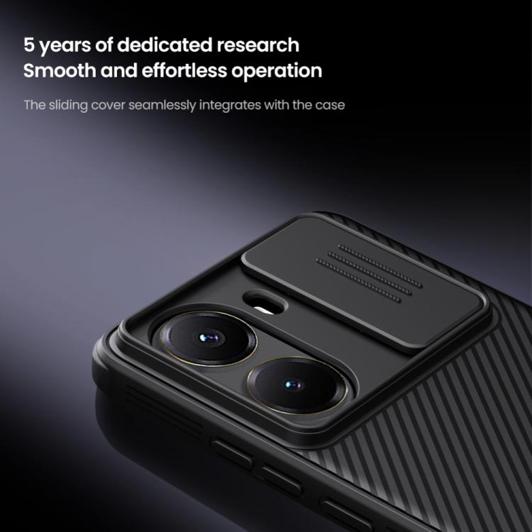 For Xiaomi Poco X7 Pro NILLKIN CamShield Pro Magnetic PC Phone Case(Black) - free shipping - PMc TechLife - Order now!