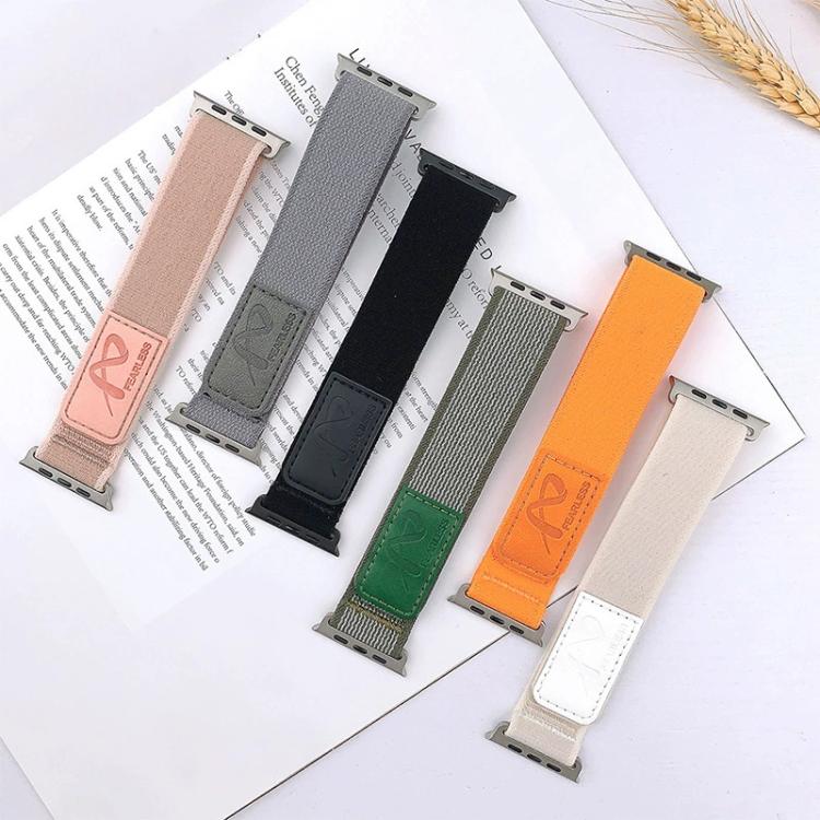 For Apple Watch 46mm / 49mm / 45mm / 44mm Fearless Trail Loop Nylon Band(Starlight) - free shipping - PMc TechLife - Order now!