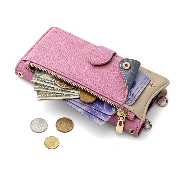 For Infinix Note 40 5G Crossbody Chain Fishtail Litchi Leather Phone Case(Pink) - Infinix Cases by PMC TechLife | Online Shopping South Africa | PMC TechLife | Buy Now Pay Later Mobicred