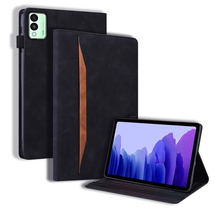 For Tecno Megapad 11 2024 Splicing Shockproof Leather Tablet Case(Black) - Others by PMC TechLife | Online Shopping South Africa | PMC TechLife | Buy Now Pay Later Mobicred
