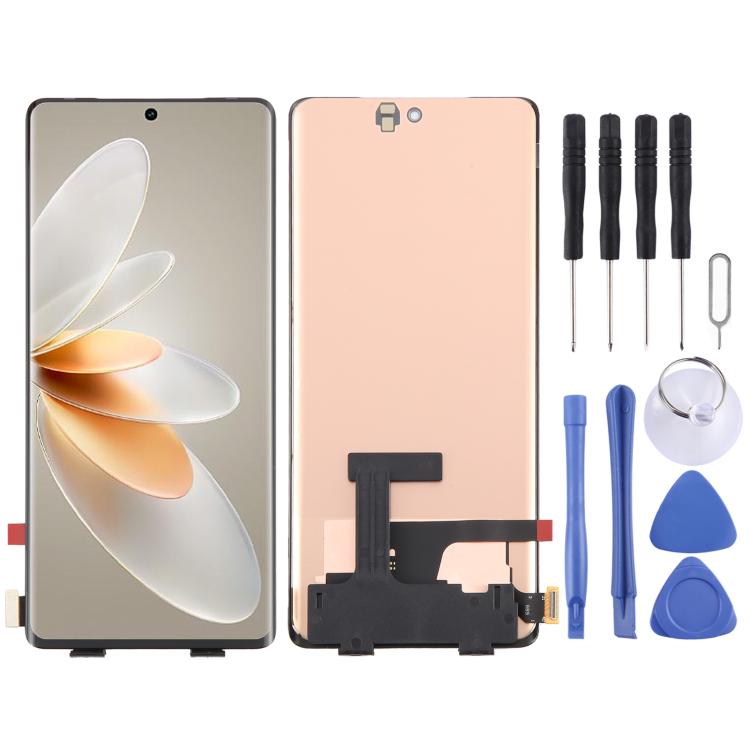 For vivo V29e OLED LCD Screen with Digitizer Full Assembly with Fingerprint Identification - LCD Screen by PMC TechLife | Online Shopping South Africa | PMC TechLife | Buy Now Pay Later Mobicred