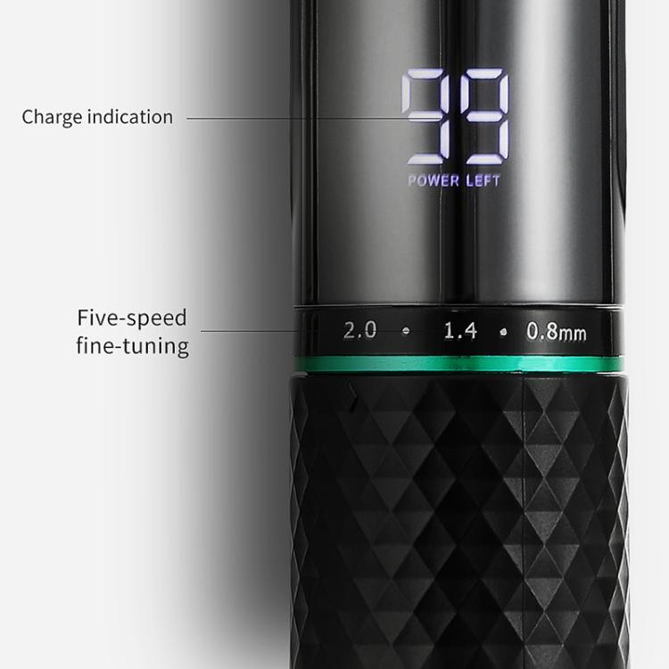 VGR V-256 5-gear Fine-tuning Digital Display USB Hair Clipper with Holder(Black) - free shipping - PMC TechLife - Order now!
