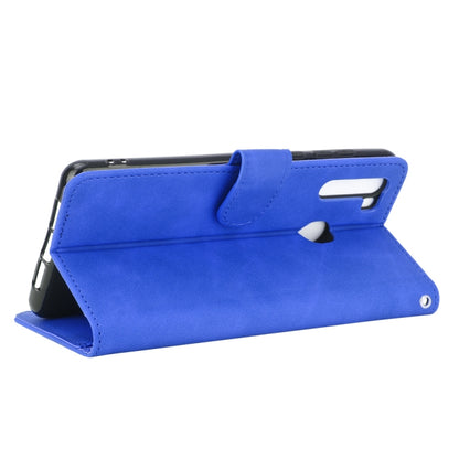 For Blackview A80 Pro Solid Color Skin Feel Magnetic Buckle Horizontal Flip Calf Texture PU Leather Case with Holder & Card Slots & Wallet(Blue) - More Brand by PMC Jewellery | Online Shopping South Africa | PMC Jewellery | Buy Now Pay Later Mobicred