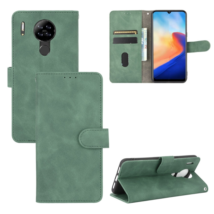 For Blackview A80 Solid Color Skin Feel Magnetic Buckle Horizontal Flip Calf Texture PU Leather Case with Holder & Card Slots & Wallet(Green) - More Brand by PMC Jewellery | Online Shopping South Africa | PMC Jewellery | Buy Now Pay Later Mobicred