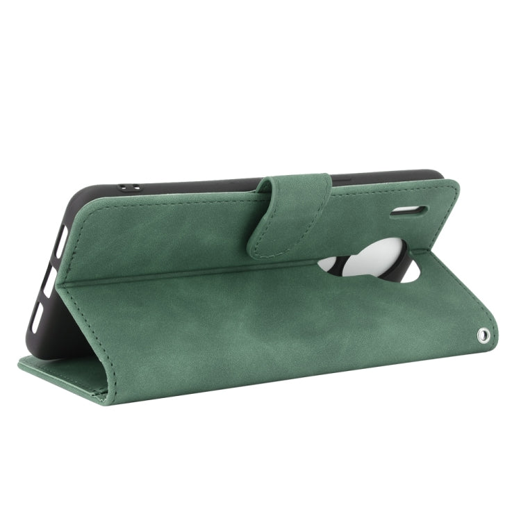 For Blackview A80 Solid Color Skin Feel Magnetic Buckle Horizontal Flip Calf Texture PU Leather Case with Holder & Card Slots & Wallet(Green) - More Brand by PMC Jewellery | Online Shopping South Africa | PMC Jewellery | Buy Now Pay Later Mobicred