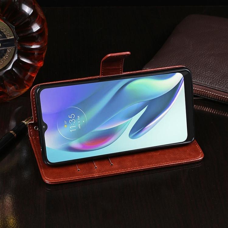 For iPhone 16e idewei Crazy Horse Texture Leather Phone Case(White) - free shipping - PMc TechLife - Order now!
