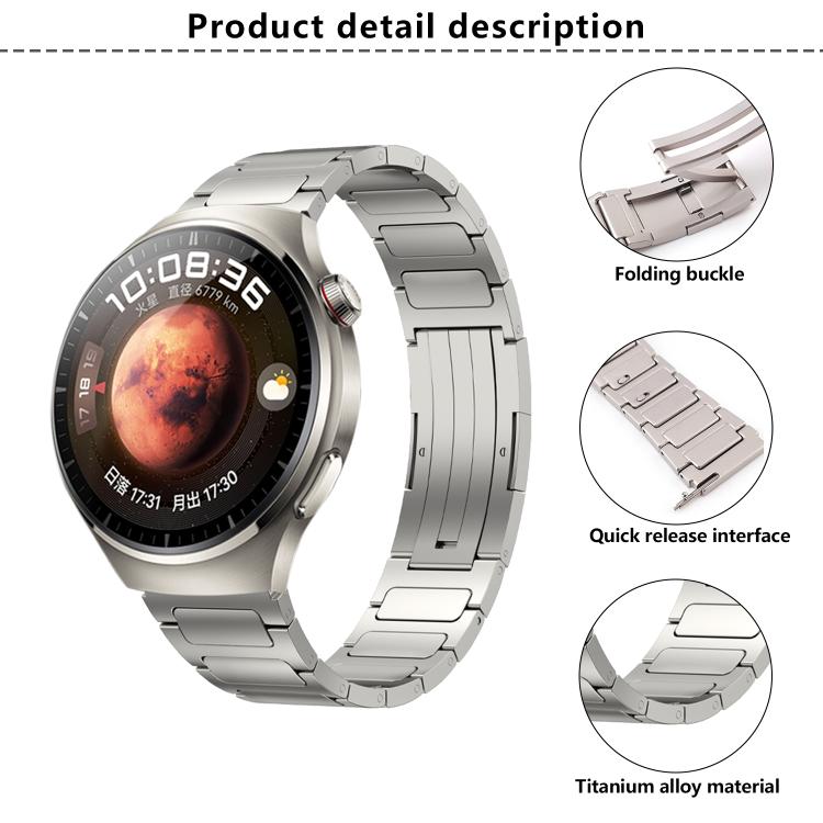 Kalebol 22mm Universal Titanium Scratch Resistant Strap(Titanium Grey) - free shipping - PMc TechLife - Order now!