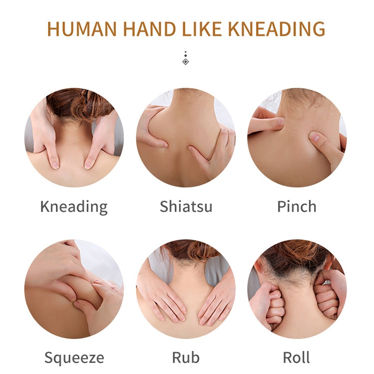 Multifunctional Mini Massage Pillow Neck and Shoulder Cervical Massager, Plug Type:AU Plug(Black) - free shipping - PMC TechLife - Order now!