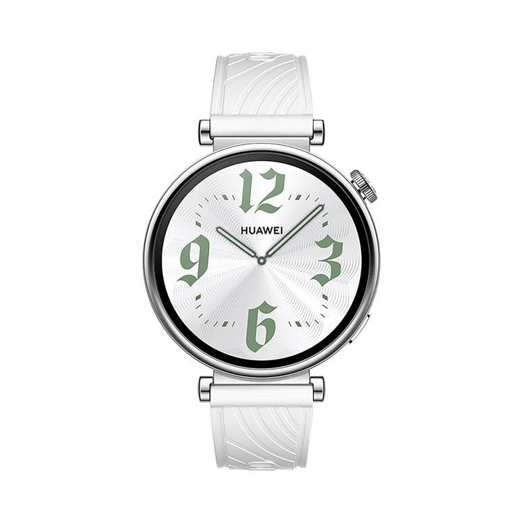 Kalebol 18mm Universal Textured Silicone Black Buckle Strap(White) - 18mm Bands by Kalebol | Online Shopping South Africa | PMc TechLife | Buy Now Pay Later Mobicred