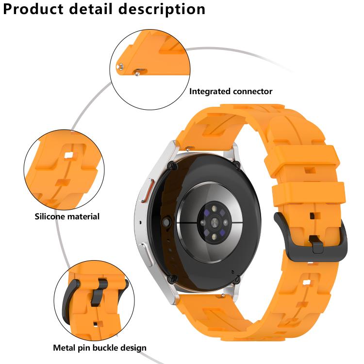 20mm Kalebol Solid Color Black Buckle Round Tail Silicone Watch Band(Rose Pink) - free shipping - PMc TechLife - Order now!