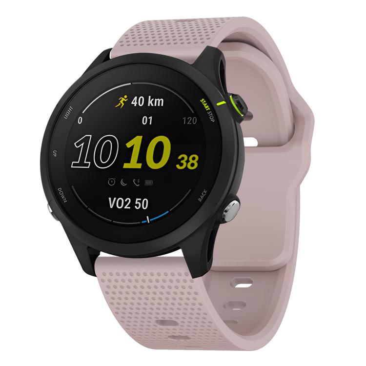 20mm Kalebol Dot Studded Buckle Silicone Watch Band(Rose Pink) - 20mm Bands by Kalebol | Online Shopping South Africa | PMc TechLife | Buy Now Pay Later Mobicred